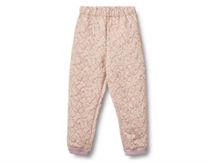 Wheat Alex thermal pants pansies with flowers